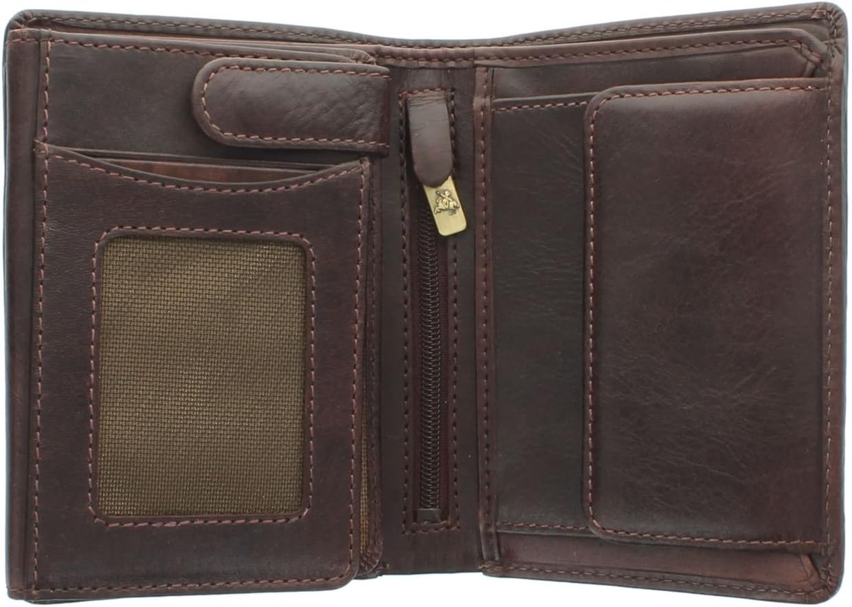 Cartera Columbia Para Hombre, Con Protección Rfid, Dark Tan | Envío Gratis