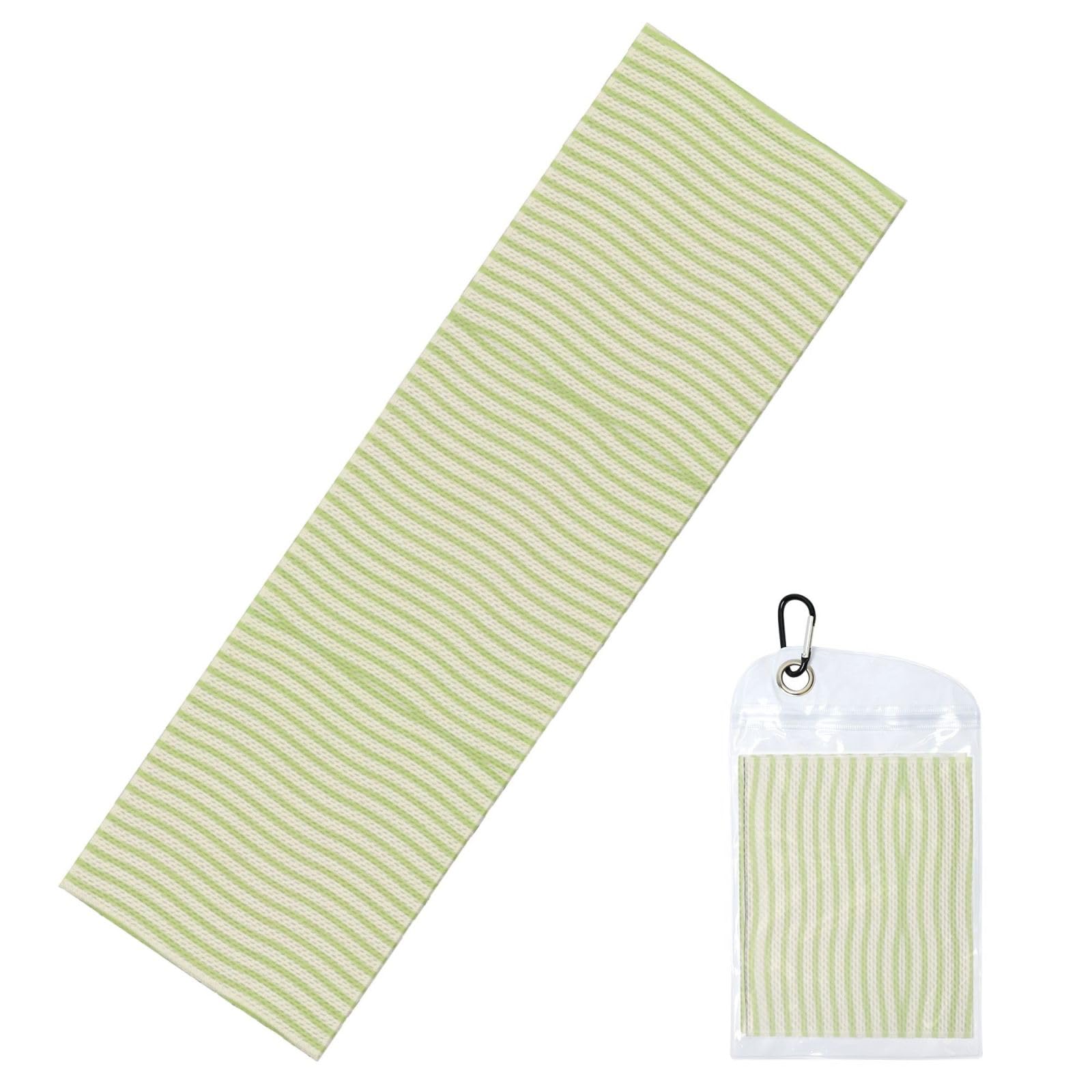 DUYIOKH Lime Wave Print Cooling Towel, Portable Towel for Gym Workout Golf Beach World Cup Sports Hot Weather