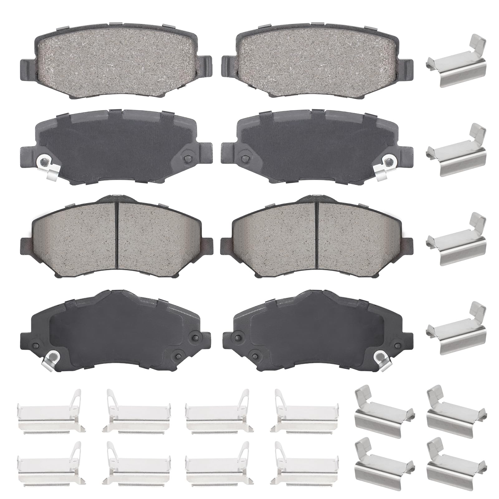 AEagle Front & Rear Ceramic Brake Pads (8PCS)