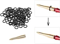 Vista 2 de CyeeLife Dart Tool+1003005001000 Rubber O Rings 2BA Aluminum Shaft Antiskid Rubber Washers Dart Accessories Kit