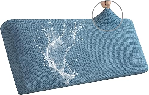 Easy-Going Fundas de cojín de sofá impermeables para sofás y sofás, funda de asiento de sofá de jacquard elástica de repuesto para perros, mascotas