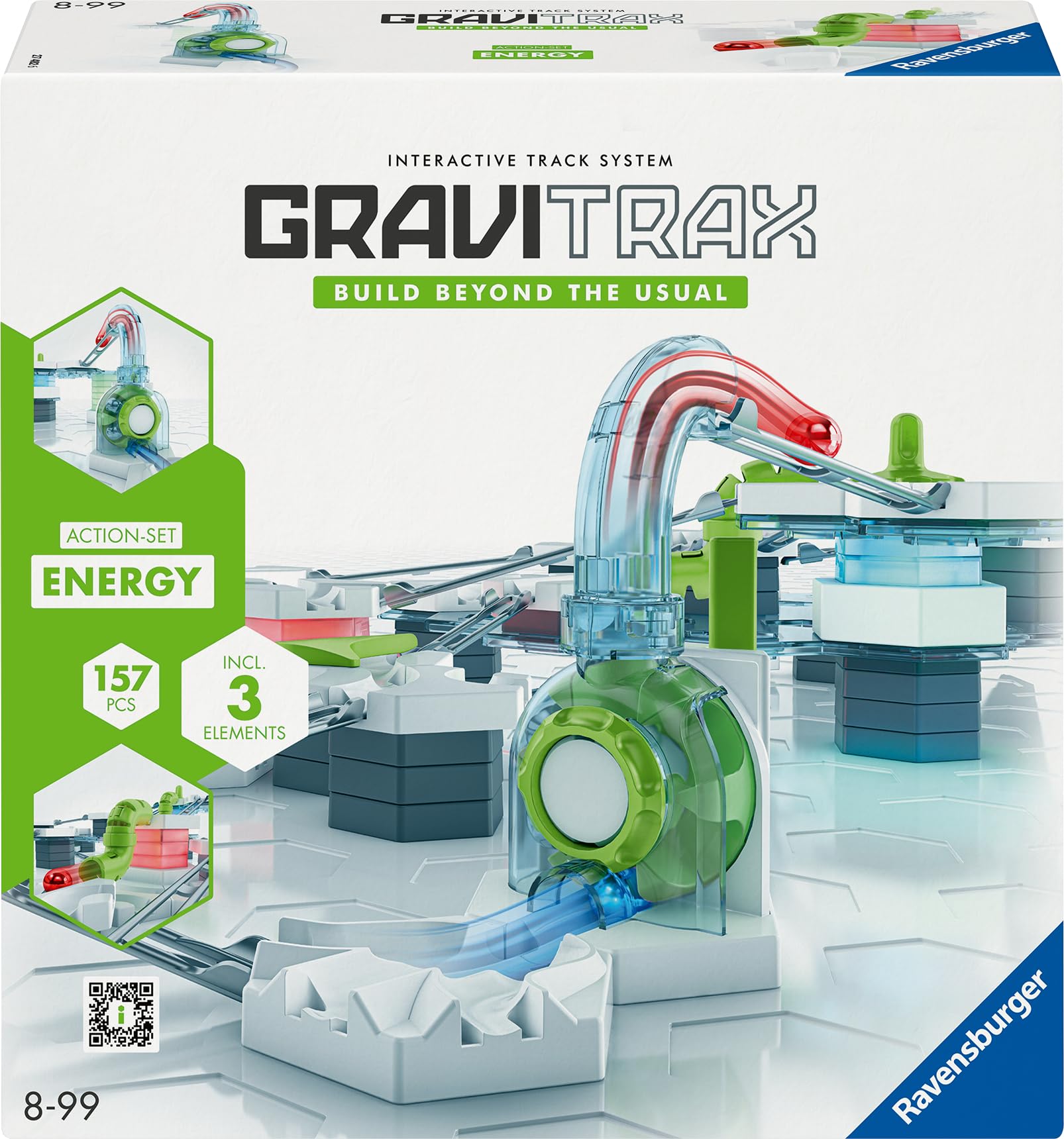 GraviTrax Action-Set Energy 27482 – Starterset für Kugelbahn