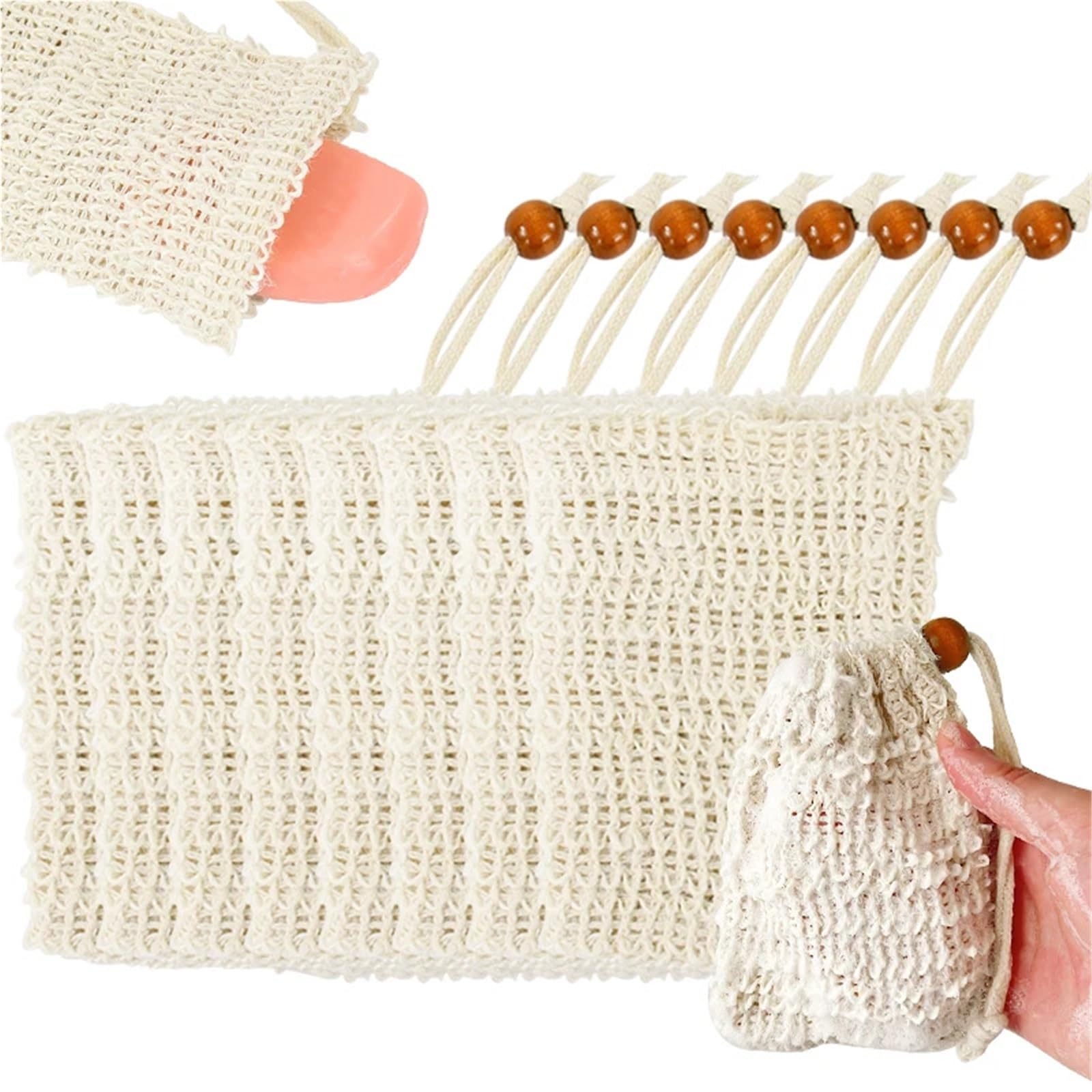 Bolsa ahorradora de jabón sisal