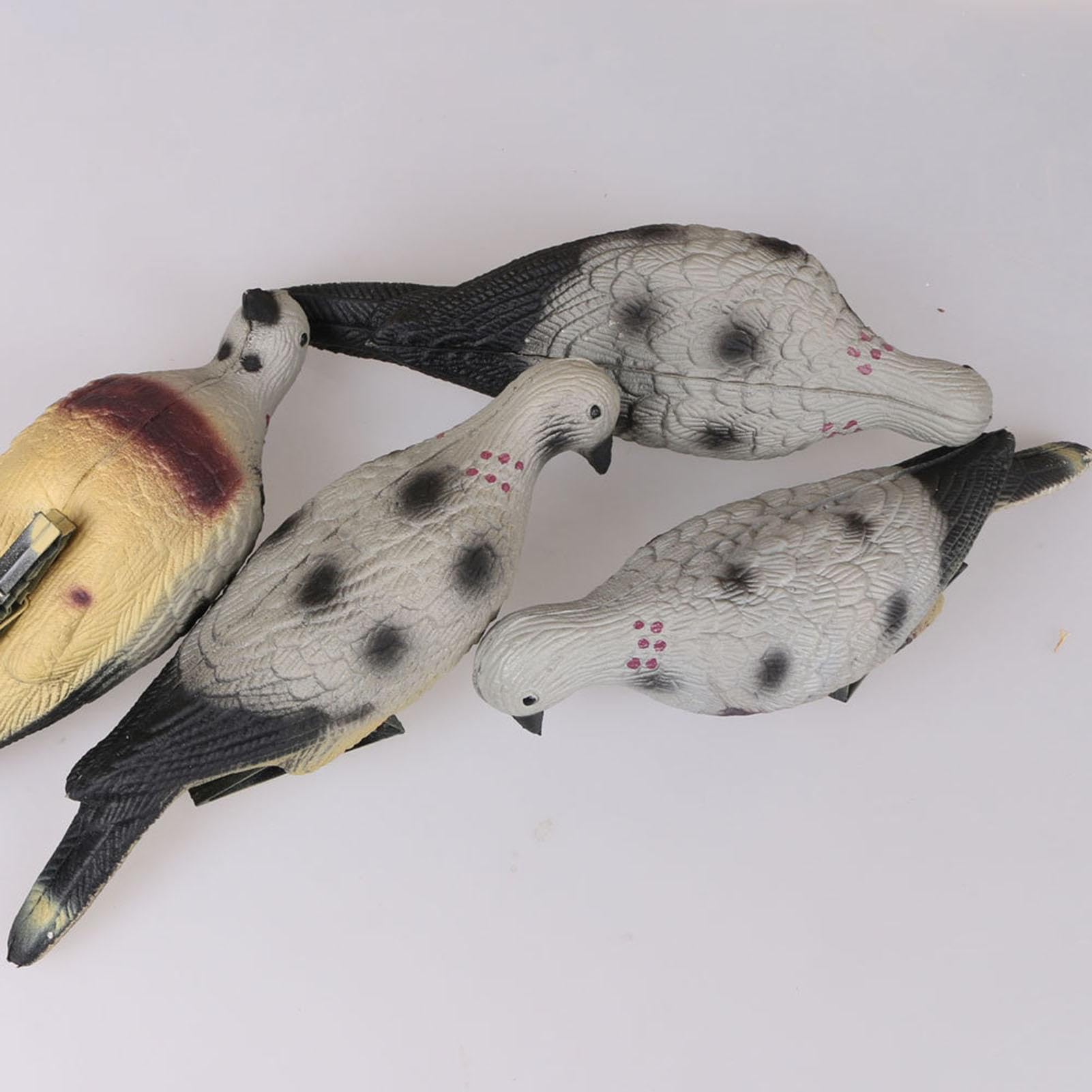 Simulation appât 3D Pigeon – Leurre d'oiseau en mousse, d'entraînement à l'arc, modèle de chasse avec matériau EVA | Animal réaliste pour tir à l'échelle, accessoire d'entraînement à l'arc