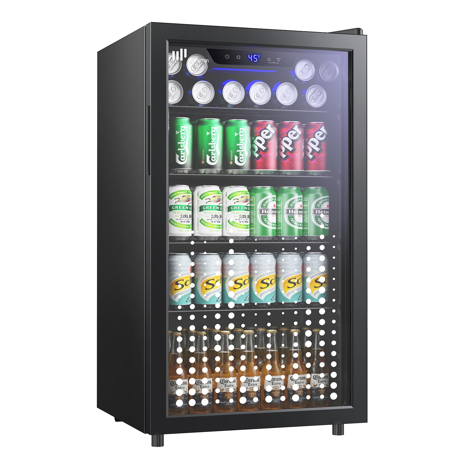 upstreman réfrigérateur à boissons 91l