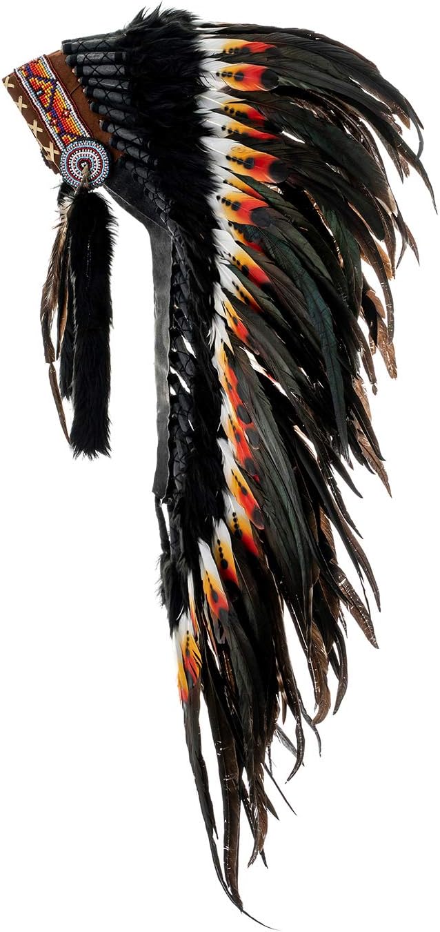 - Feather Headdress | Native American Indian Inspired | Choose Color