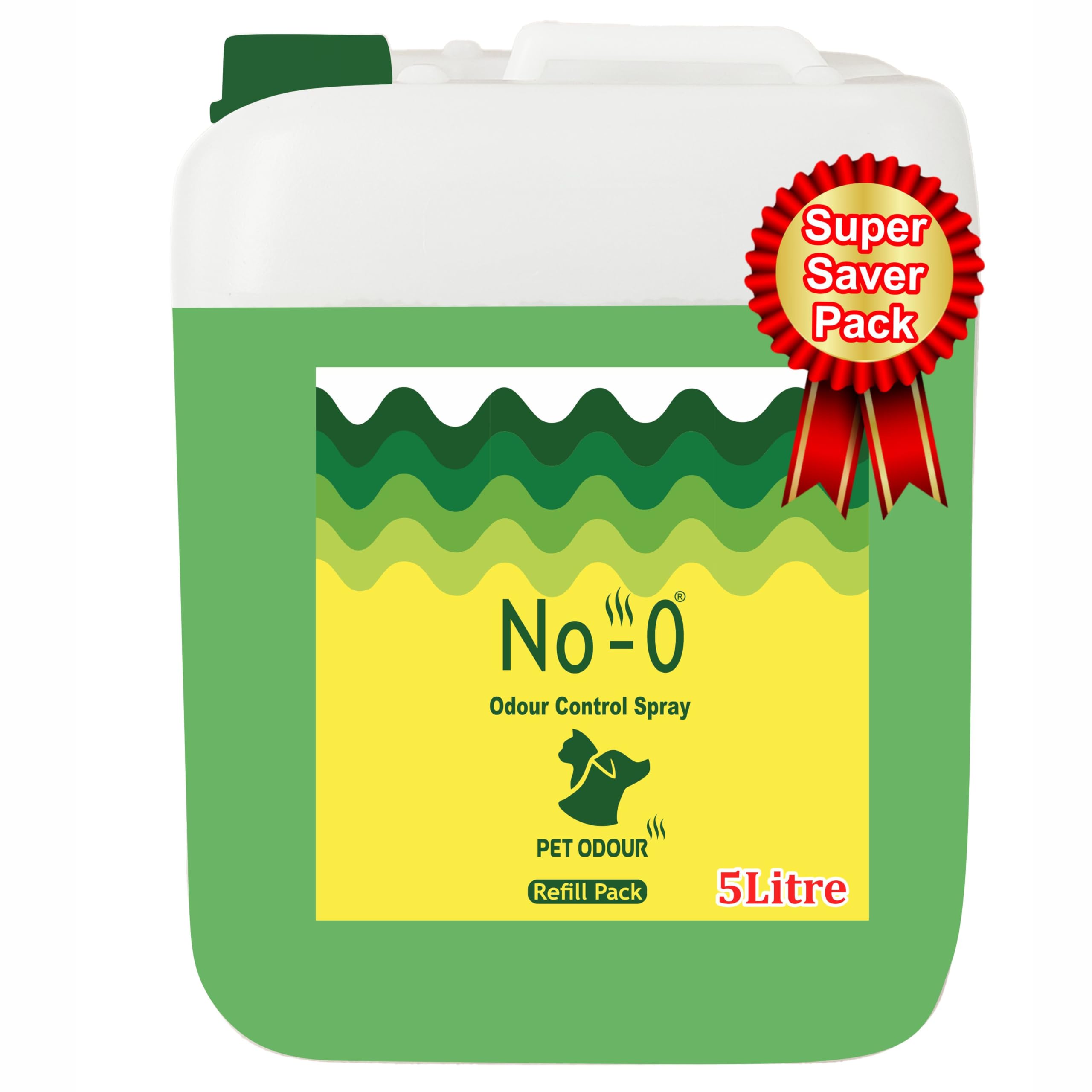 VetSafe No-O Odour Control Spray|Pet Area Freshener|Pet Odour Eliminator|Urine And Bad Smell Remover(5000 Ml,Refill Pack) (B0C2H78D2J) Amazon Price History, Amazon Price Tracker