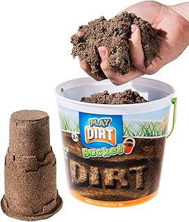 Play Dirt Bucket (3 Lb) - Unique Sand for Burying and Digging Fun by Sands Alive