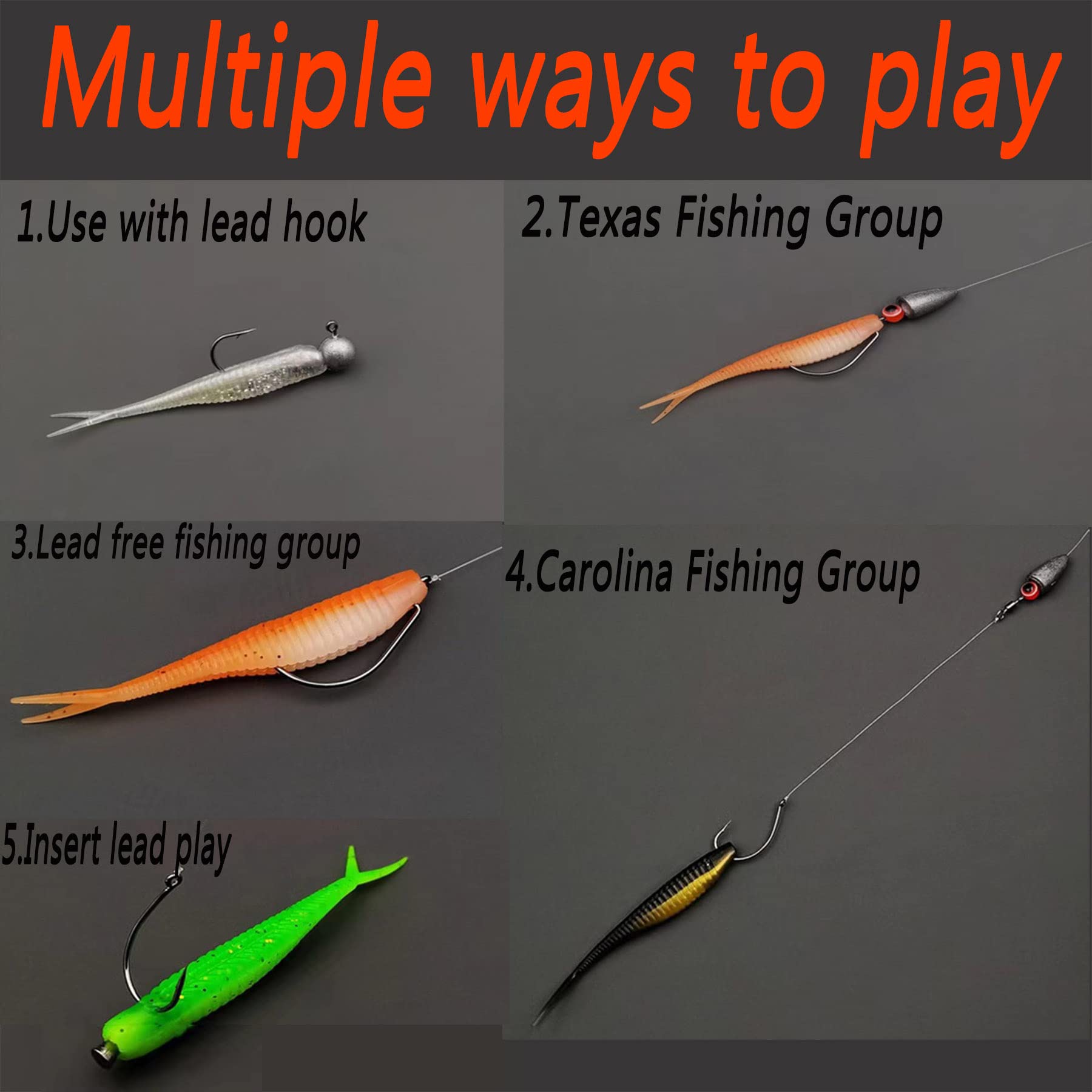 Lot De 100 Leurres Souples Perche Artificielle 7 Cm – Appâts De Pêche Réalistes Pour Bar, Brochet Et Carnassiers
