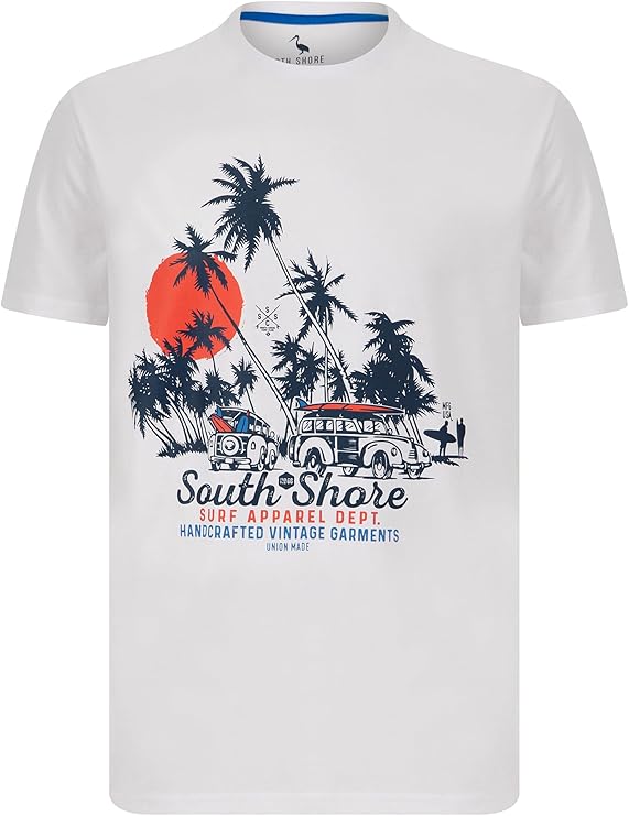 T-shirt à Col En V, Manches Courtes Et Imprimé Maritime | T-Shirts | Tops