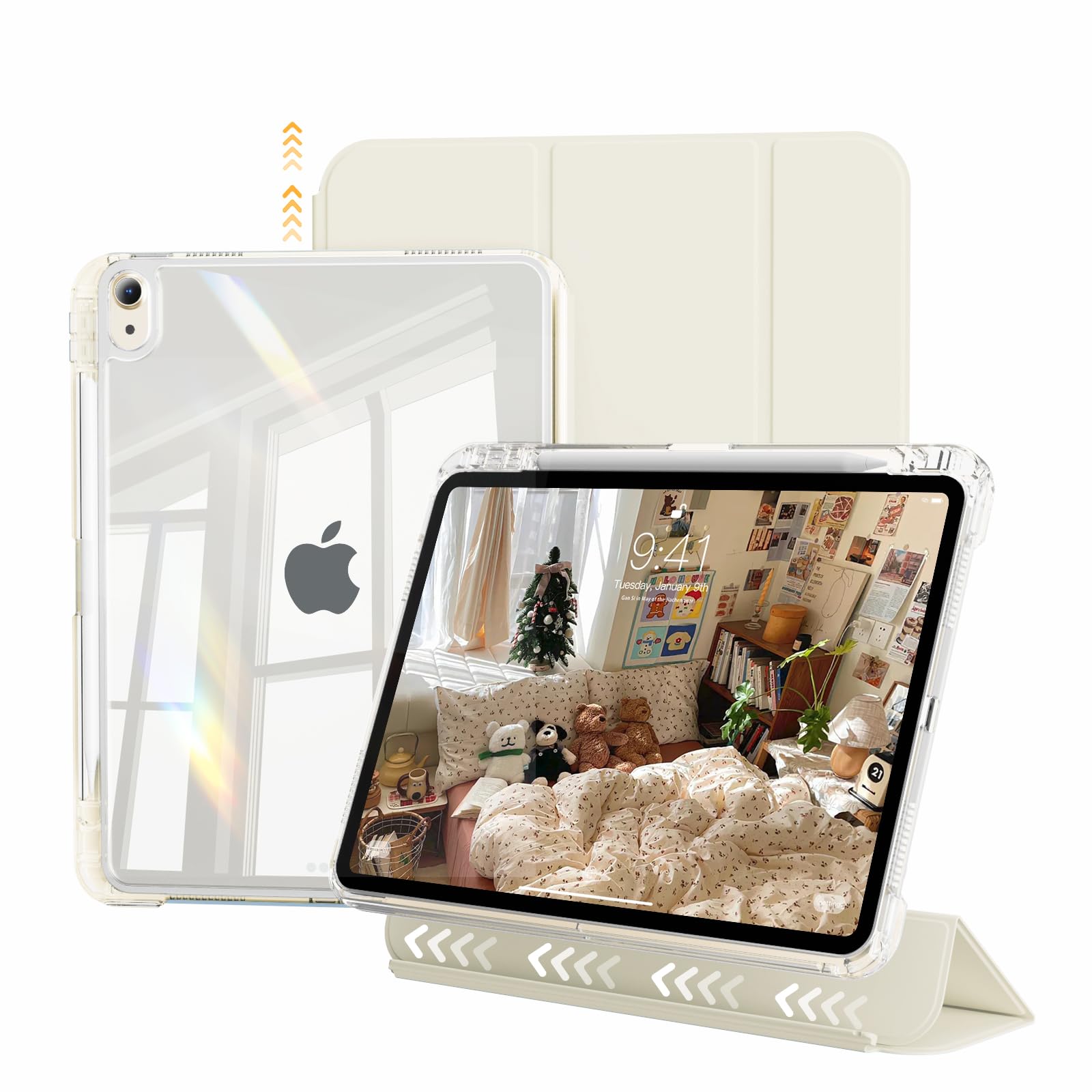 Amazon.co.jp: JKSML 対応 iPad Air 11インチ ケース M4/M3/M2 (2026