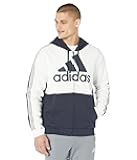 Color-Block Full Zip Hoodie White/Ink MD