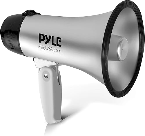 Miniatura 2 de Pyle -PRO Altavoz portátil megáfono sirena Bullhorn + baterías Energizer MAX C (8 unidades)