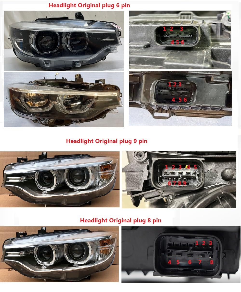 valman 2PCS Headlight Fit For BMW M4 M3 F32 F36 F80 F82 led