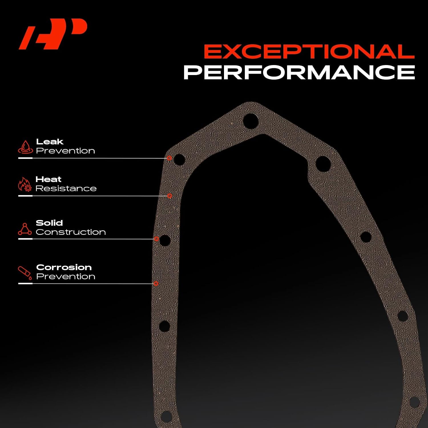 A-Premium Engine Timing Cover Gasket Set Compatible with Toyota Land Cruiser 1967-1974 3.9L, Land Cruiser 1975-1985 4.2L, Land Cruiser 1988-1992 4.0L