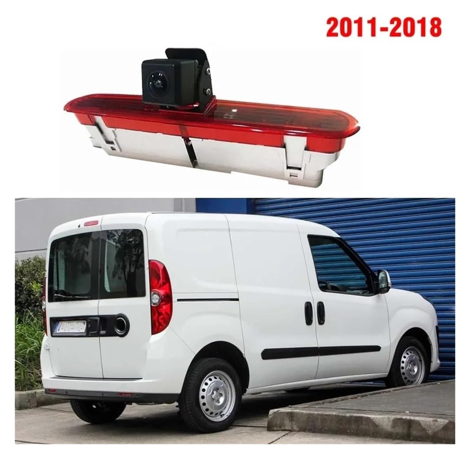 wasserdichte Auto Kamera Für FIAT Für Doblo 2010-2018 Parkplatz Rückansicht Kamera Rückfahr Auto Bremslicht Reverse