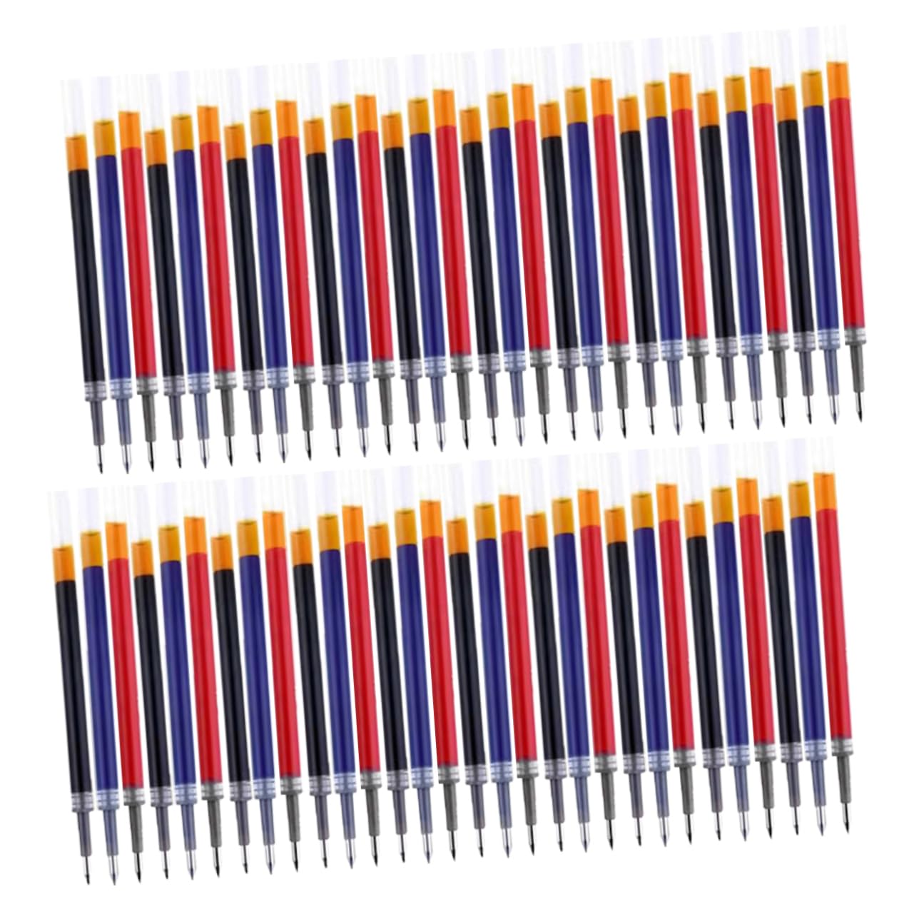 3 Set Ricarica Di Ricambio Ricariche Penne Refill Penne E Ricariche Ufficio Distributore Ricariche Per Penne A Inchiostro Per Studenti Penna Gel Punta Fine Plastica 150 Pezzi * 3