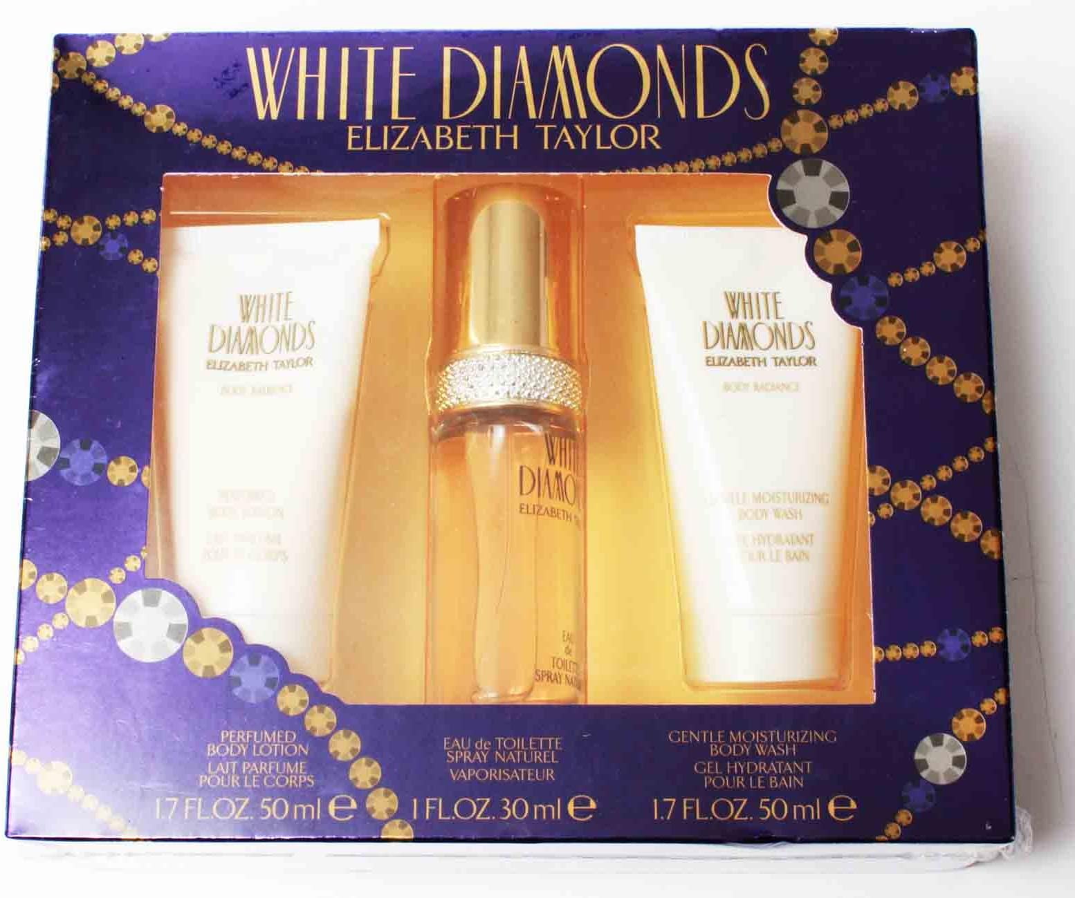 White Diamonds 3 Piece Gift Set