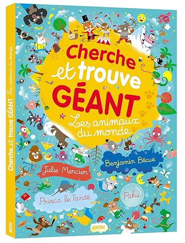 Cherche et trouve géant - les animaux du monde