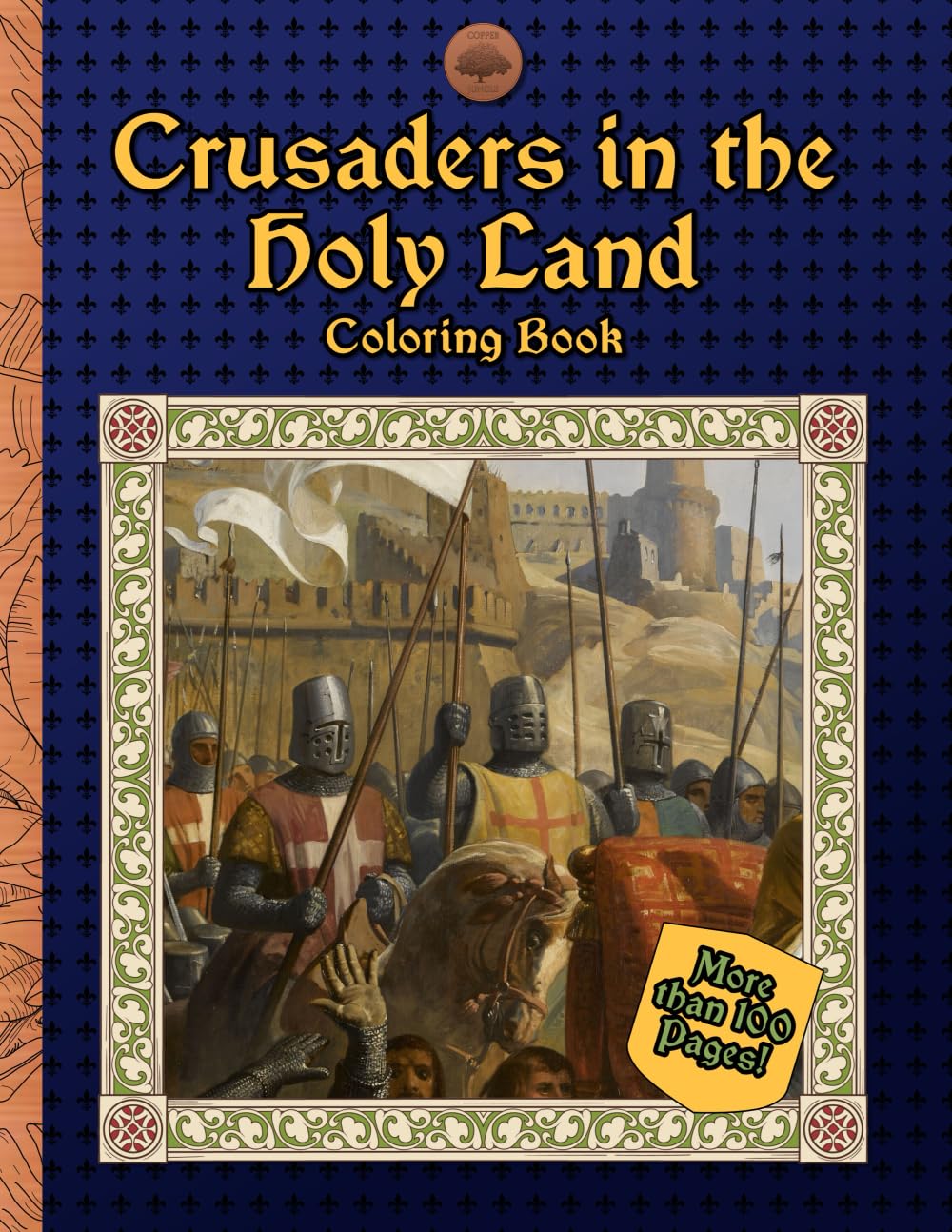 Crusaders in the Holy Land Coloring Book