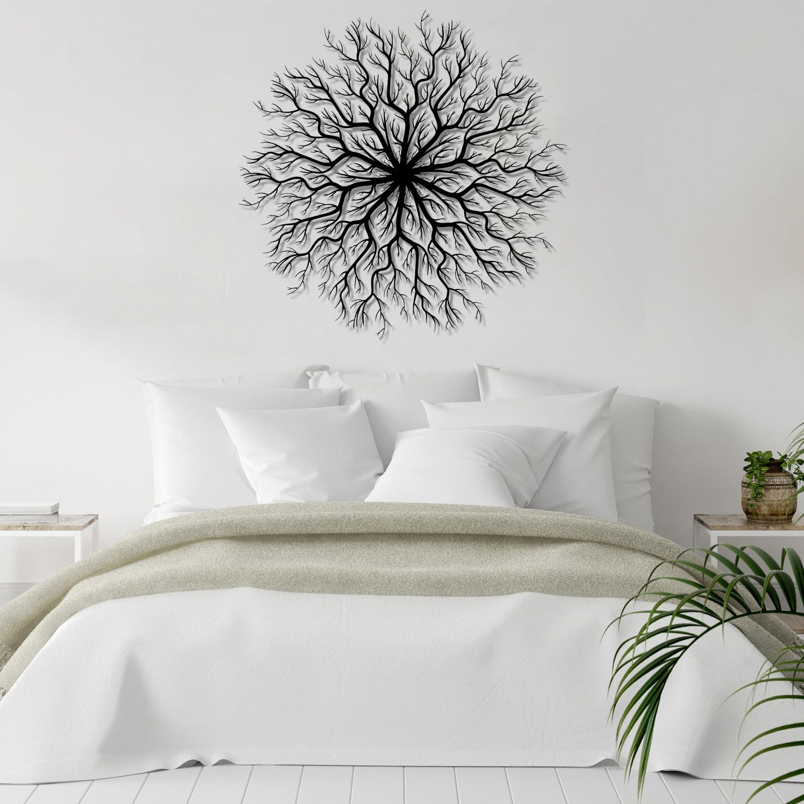 Árbol de la vida, arte de pared de metal, arte de pared de árbol de metal, decoración de pared de árbol genealógico, decoración de pared de metal de árbol, arte de pared de metal grande, arte de pare