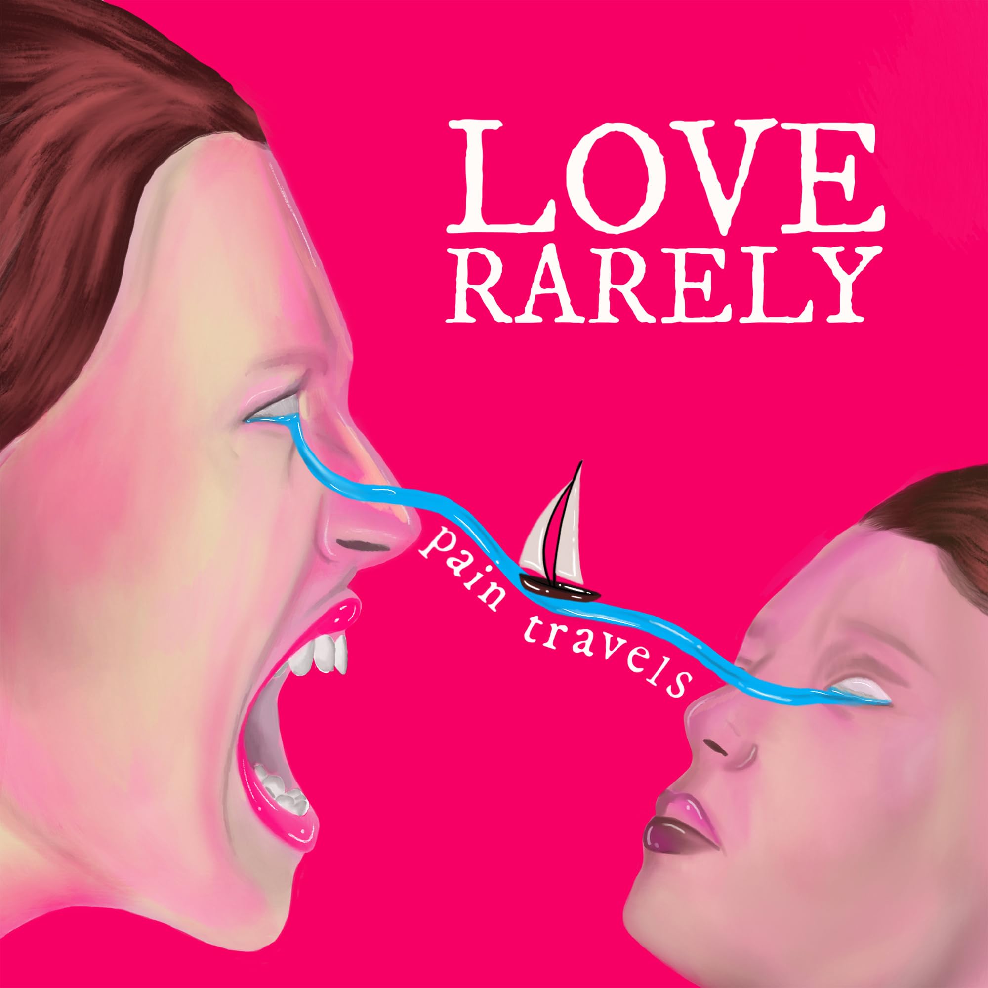Love Rarely Pain Travels LP vinyl Europe Big Scary Monsters 2026 Limited pink w