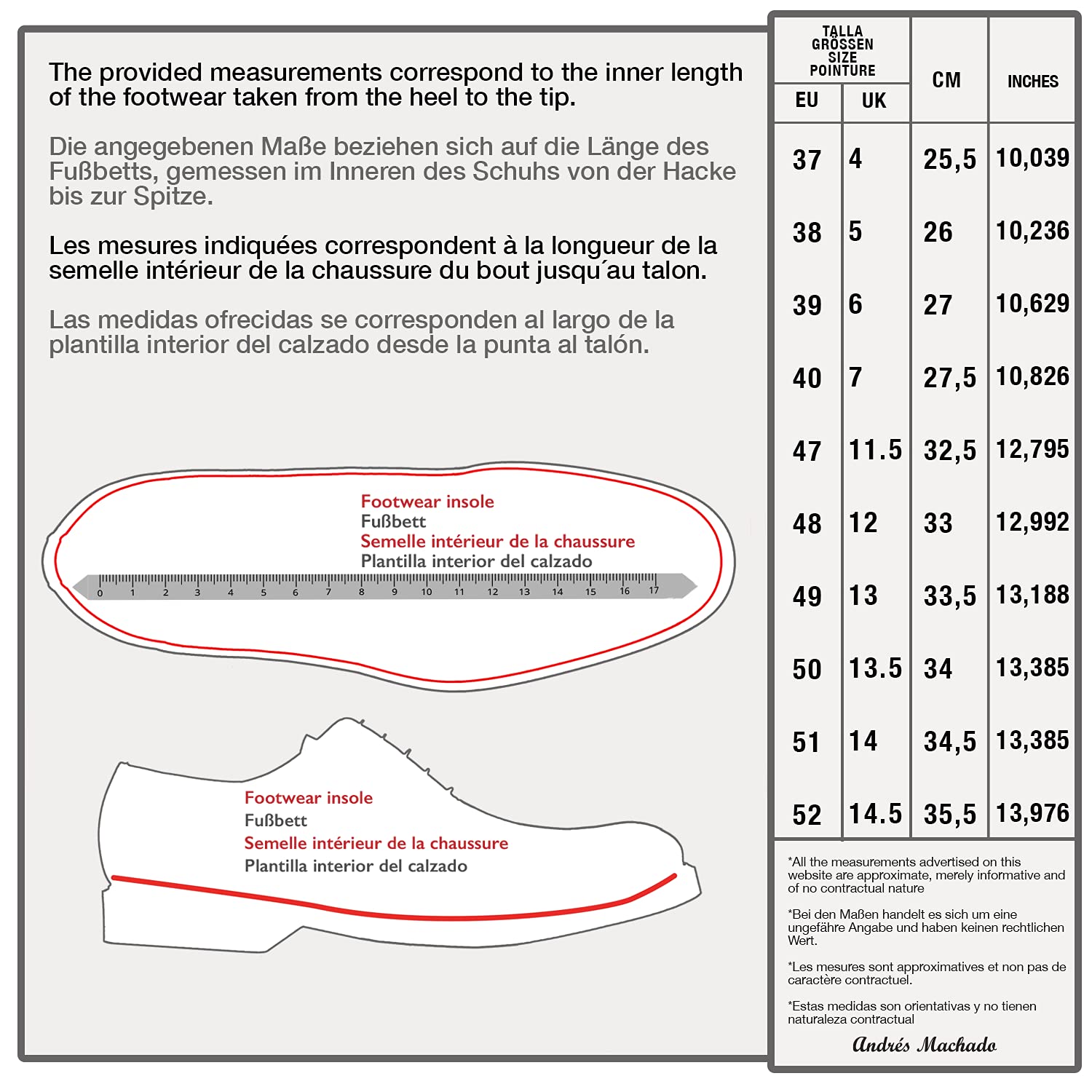 Andres Machado – Oxford Schuhe für Herren - 6103 – Herrenschuhe für Business und Alltag aus 100%
