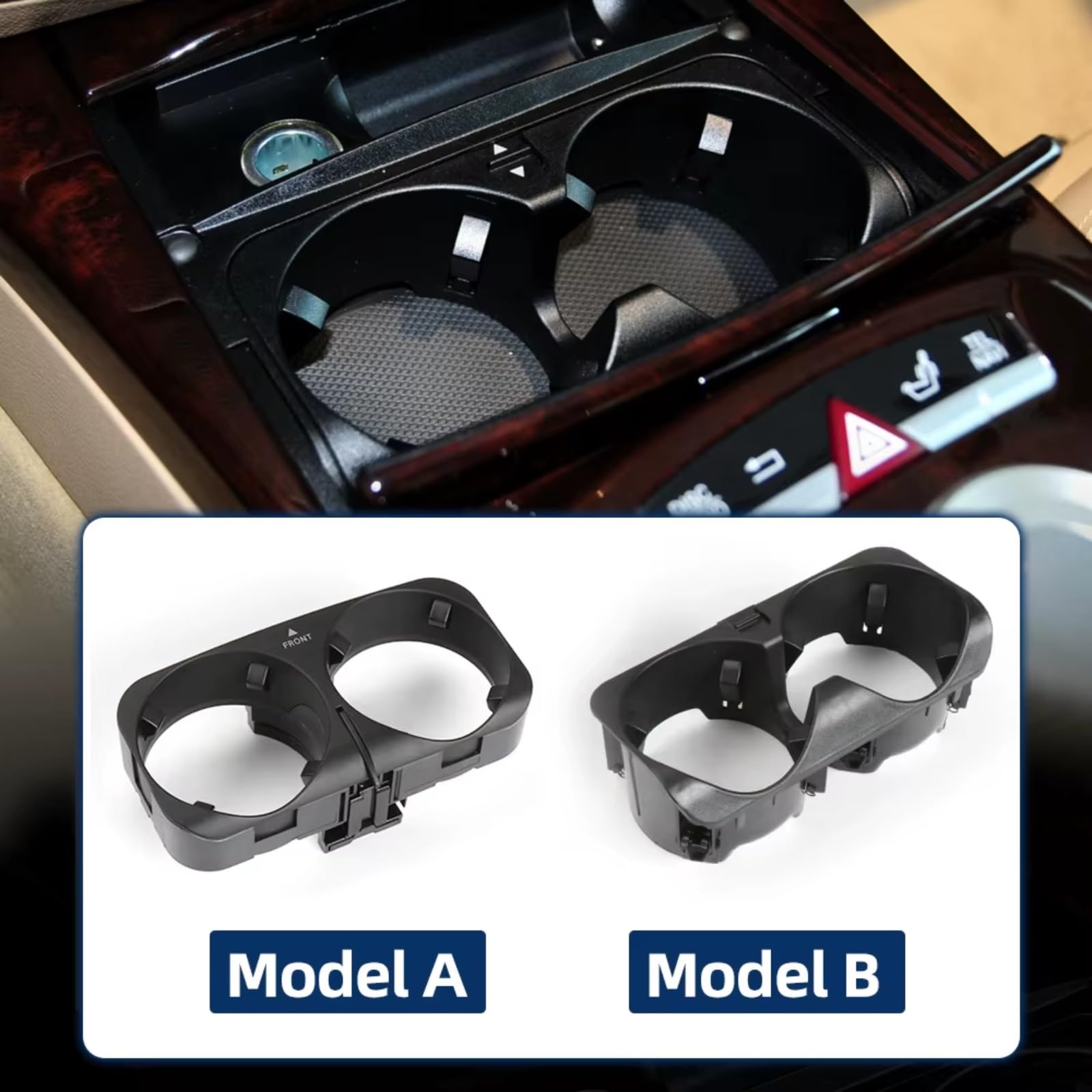 Auto Innenraum Zubehör Compatibile Con Benz Per W221 Classe S 2006-2009 W221 Classe S 2009-2013 Car Center Console Portabicchieri 2216801991