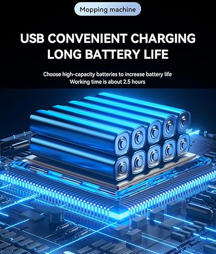 Miniatura 3 de ALisasin Robot inteligente Partes de aspirador Rotary Trapeador Máquina humidificadora Seca Mojado Barrido Carga USB Barrido Robot