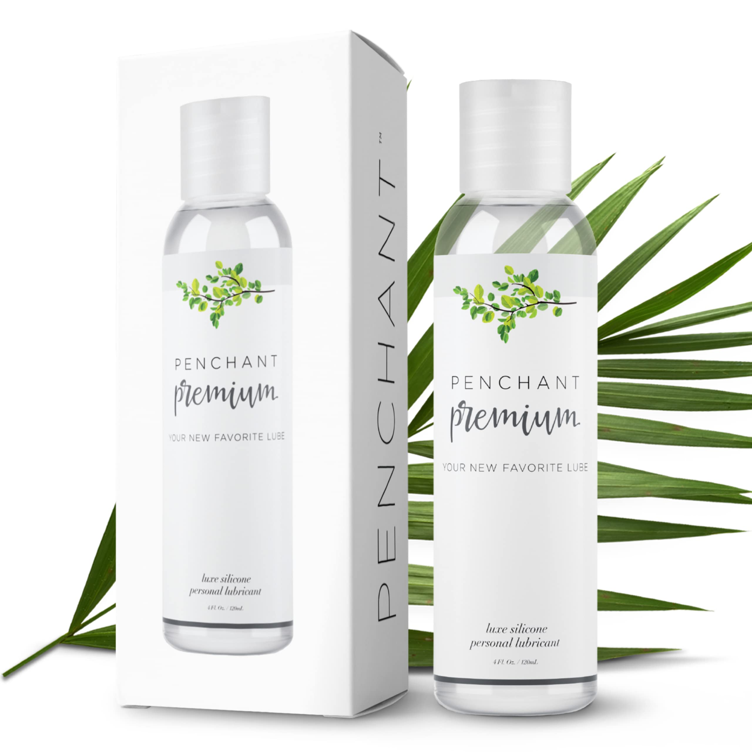 Penchant Intimate Lubricants for Sensitive Skin Silicone Based, Discreet Label Personal Lube