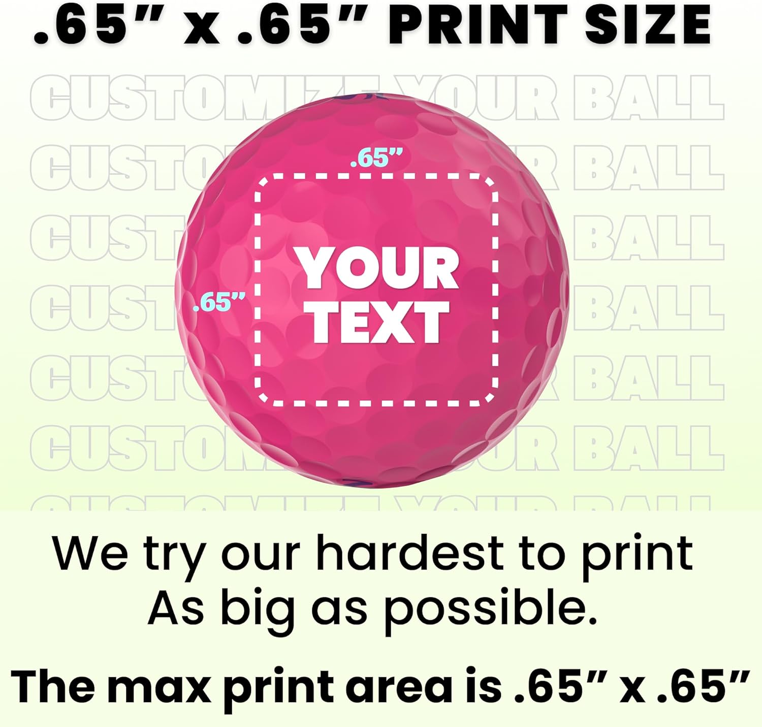 – Custom Pink Srixon Soft Feel Lady Golf Balls with Your Logo, Photo, or Text, 12-Pack – Ideal for Women Golfers, Corporate Gifts, or Personalized Golf Accessories