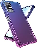 Vista 7 de Ailiber Funda para Lively Jitterbug Smart 4, TCL 505/TCL 40 T/TCL 40XL con protector de pantalla, protección de doble capa, parachoques de TPU