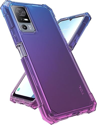 Miniatura 7 de Ailiber Funda para Lively Jitterbug Smart 4, TCL 505TCL 40 TTCL 40XL con protector de pantalla, protección de doble capa, parachoques de TPU en las