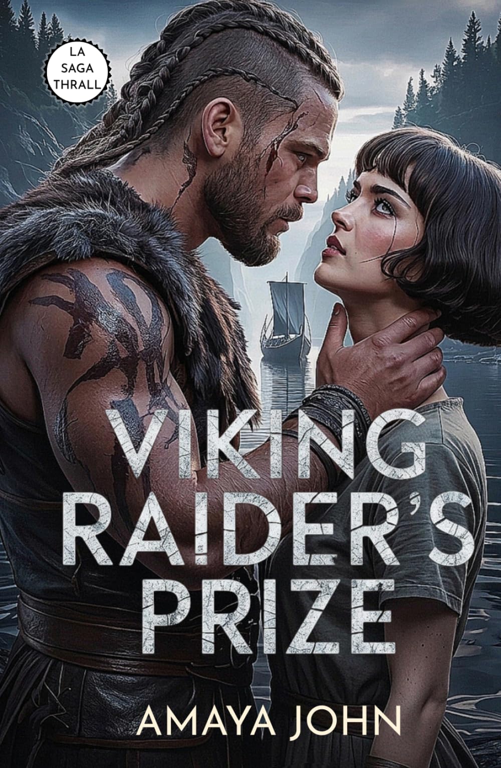 Viking Raider's Prize: Une dark romance viking de captivité enemies to lovers (Un pari entre loups) (La saga Thrall)