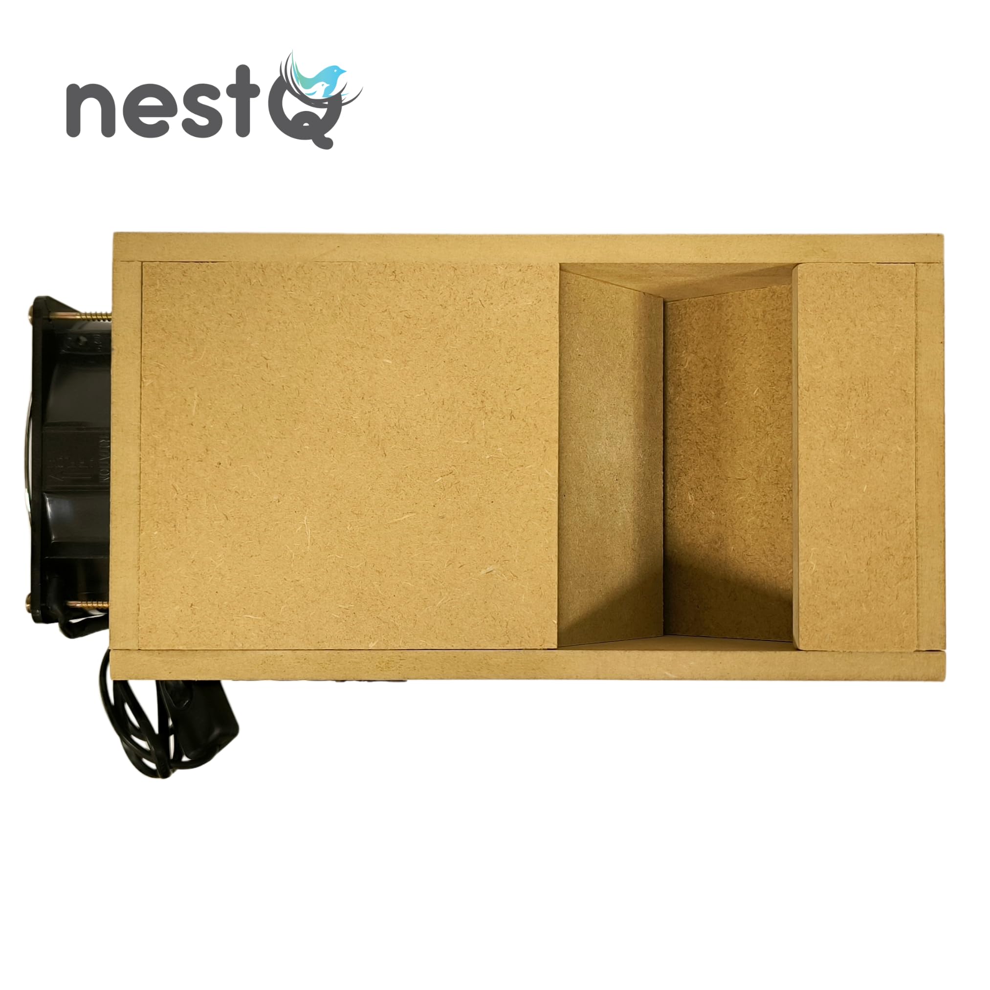 Detergente Pulitore per Semi Uccelli Macchina per la Pulizia Fossa Mista, Altezza 33 cm, Larghezza 15 cm e Lunghezza 28 cm (Marron S)