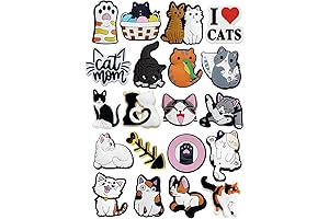 Cat and Dog Crocs Charms for Clogs and Sandals