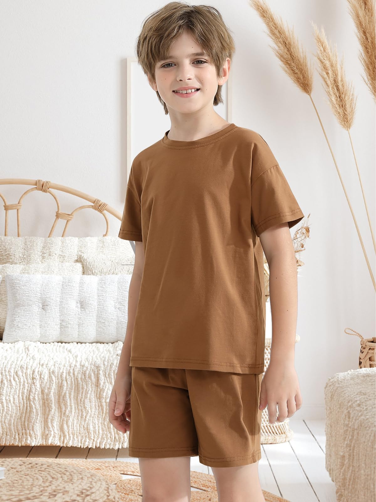 Hotfiary Ragazzo Ragazze T-Shirt e Pantaloncini Set Bambino Bambino Bambini Vestiti Estate Breve Set 2 pz Abiti Abbigliamento Set Tute
