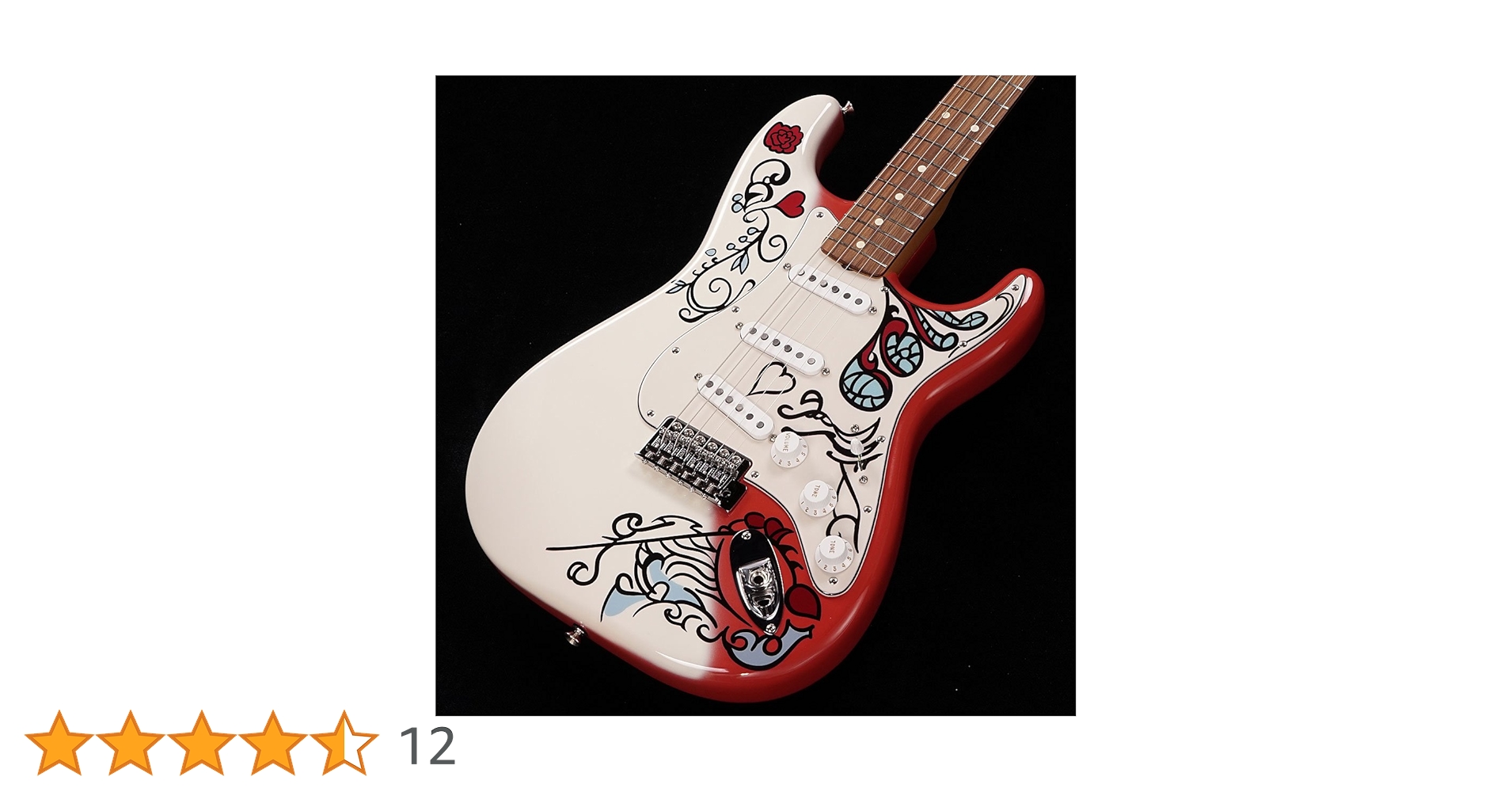 Fender Limited Edition Jimi Hendrix Monterey Stratocaster