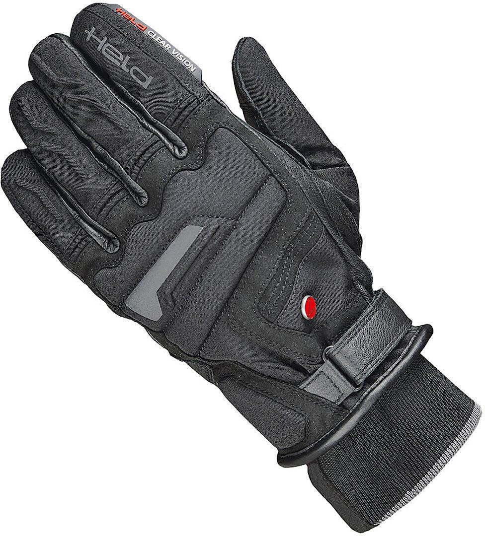 Held Satu KTC rękawice skórzane/tekstylne - krótkie - Gore-TEX - kompatybilne ze smartfonami