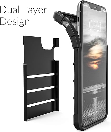 Miniatura 4 de Crave Funda para iPhone 11 Pro Max, funda de protección resistente resistente para Apple iPhone 11Pro Max (6.5 pulgadas), color pizarra