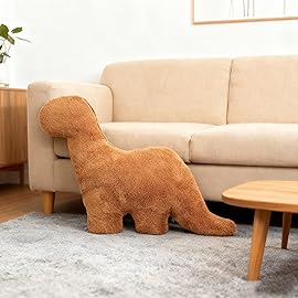 Isaacalyx Dino Nugget Pillow, 24 inch Large Soft Dinosaur Nuggets Pillow for Birthday Gifts, Theme Party Decorations