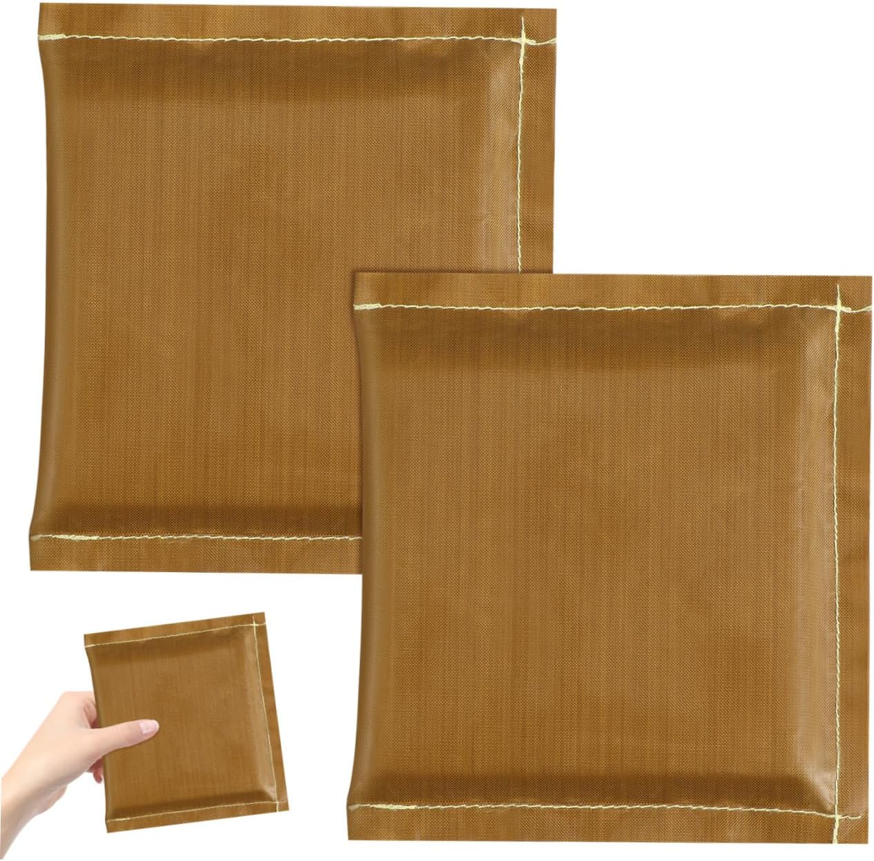 DOITOOL 2Pcs Pillow Reusable Heat Resistant PTFE Cushion for Smooth Ironing Transfers Projects Like Clothes and Accessories