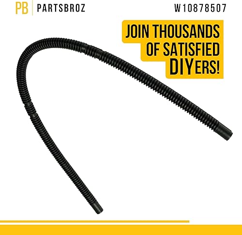 Miniatura 5 de Manguera de llenado de agua W10878507 mejorada  Compatible con lavavajillas Whirlpool Kenmore, KitchenAid Maytag  Reemplaza AP6026711 4449920