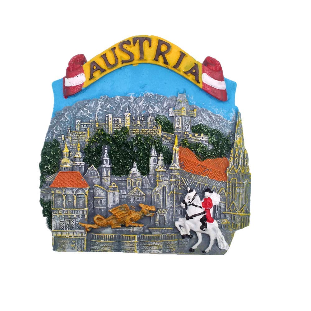 Magnete da frigo Svizzero 3D da Viaggio, Souvenir da Collezione, Decorazione per casa e Cucina, Magnete per Frigorifero Svizzero