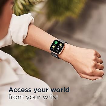 Amazon.com: Fitbit Versa 2 Smartwatch Carbon (Black) with