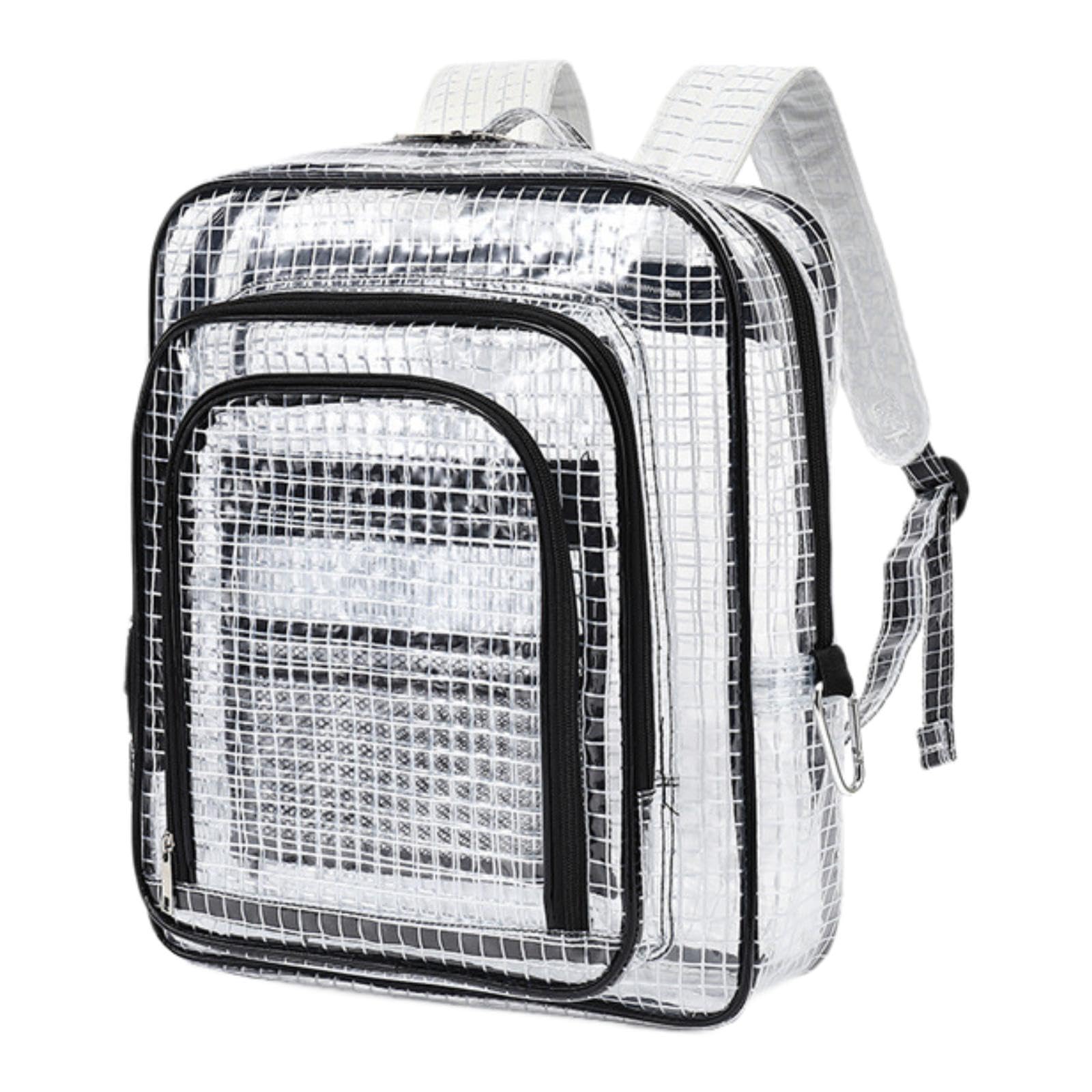Borsa Porta Attrezzi per Camera Bianca, Zaino Trasparente in PVC, Stile Semplice, Zaino Da Giorno Trasparente per Ingegnere, Studente, S