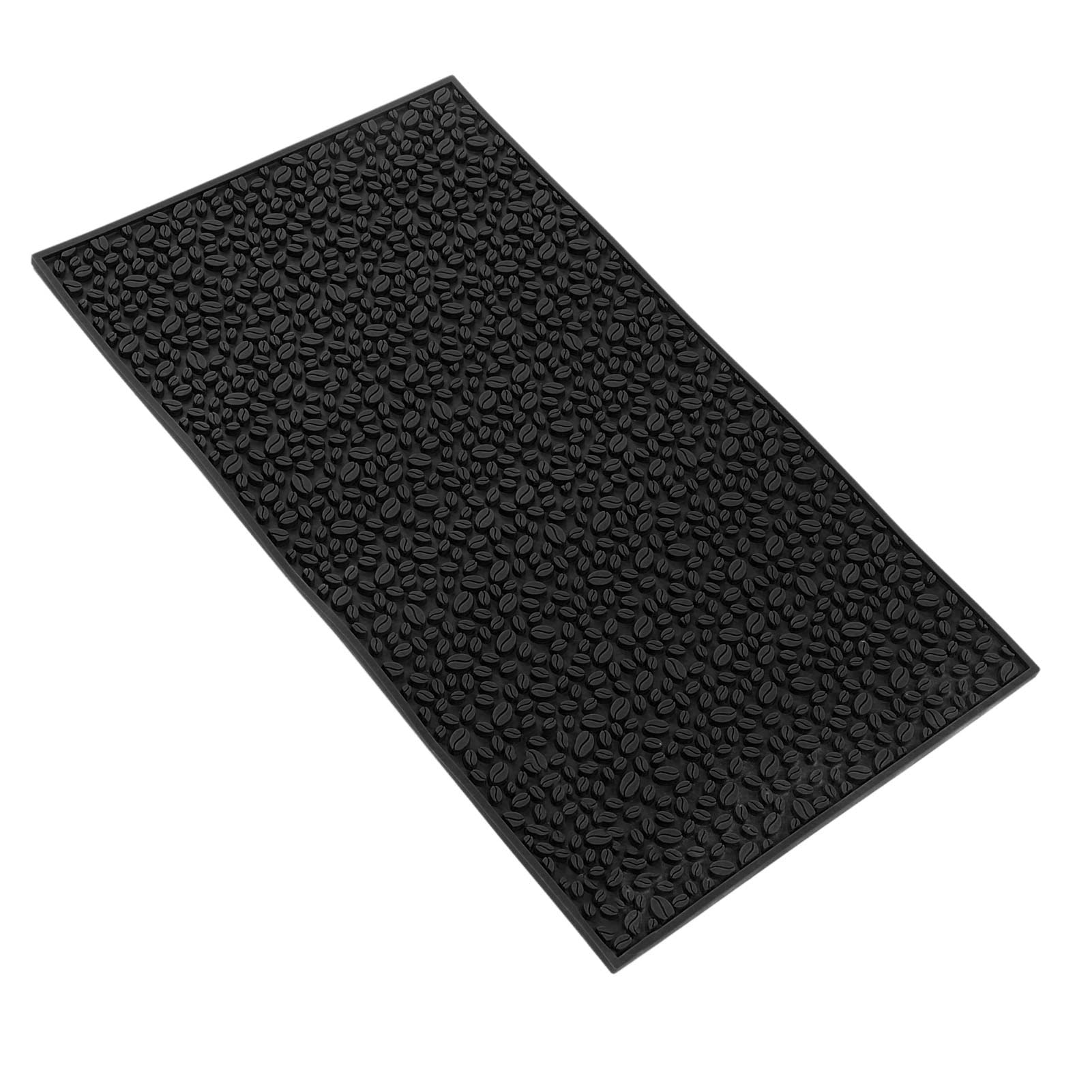 Cocoarm Tapete para Bar Tapete para Barra de café de PVC, 27,6 X 15,7 Pulgadas, Antideslizante, Resistente Al Calor, Apto para Lavavajillas, para Derrames para Cafetería, Restaurante, Mostrador en