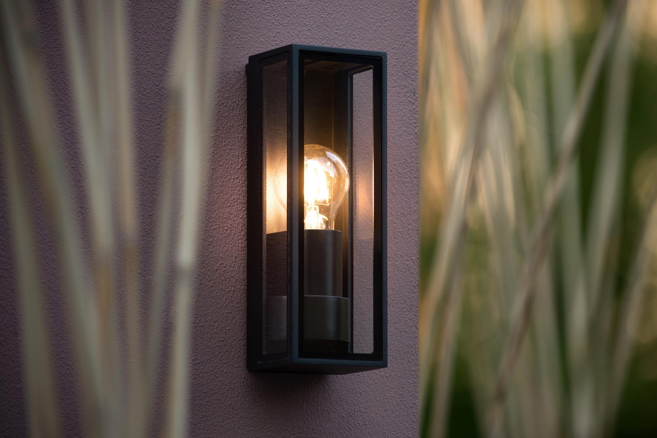 LUCIDE DUKAN - Wall Light Indoor/Outdoor - 1xE27 - IP65 - Black - Image 4