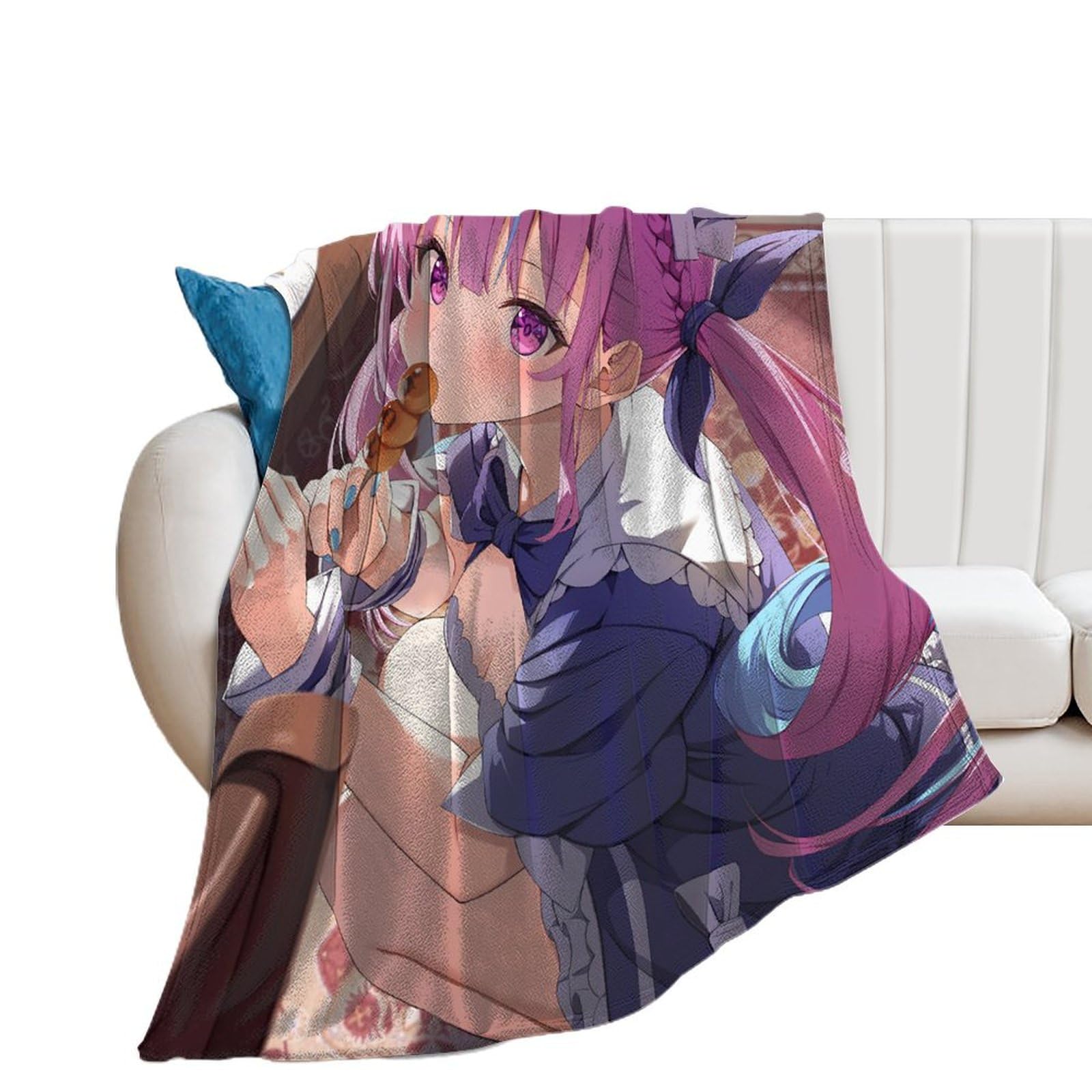 Amazon｜ブランケット 毛布 ホロライブ Hololive アニメ 大判 て快適