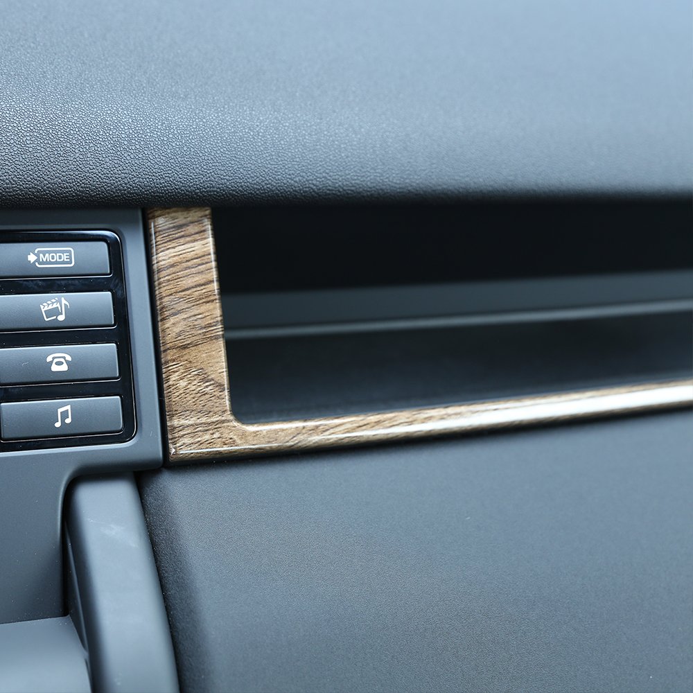 Akcesoria samochodowe Discovery Sport ABS orzech włoski Copilot ramka w kształcie litery U naklejka